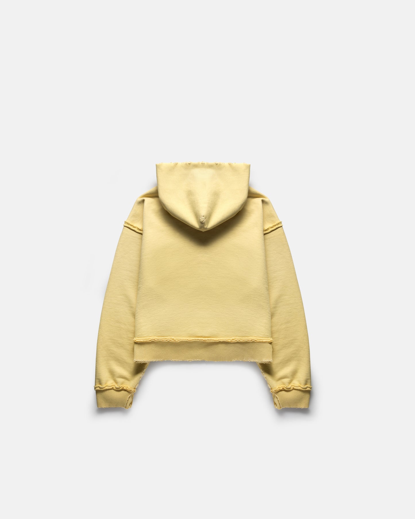 JUMBO CRASH ZIP HOODIE (VINTAGE YELLOW)
