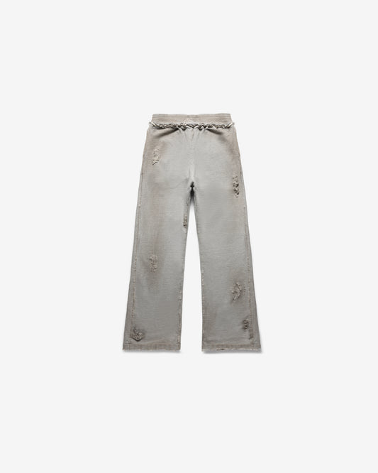 JUMBO CRASH SWEATPANTS (HEATHER GREY)