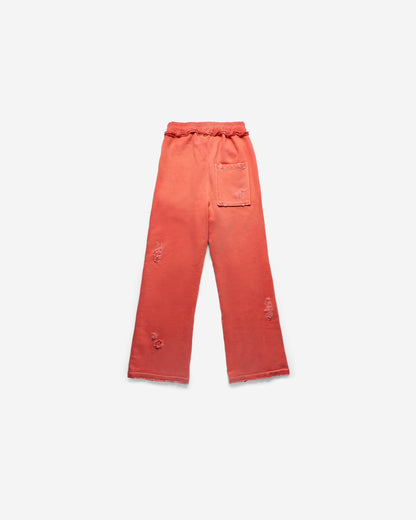 JUMBO CRASH SWEATPANTS (SUN-FADED ORANGE)