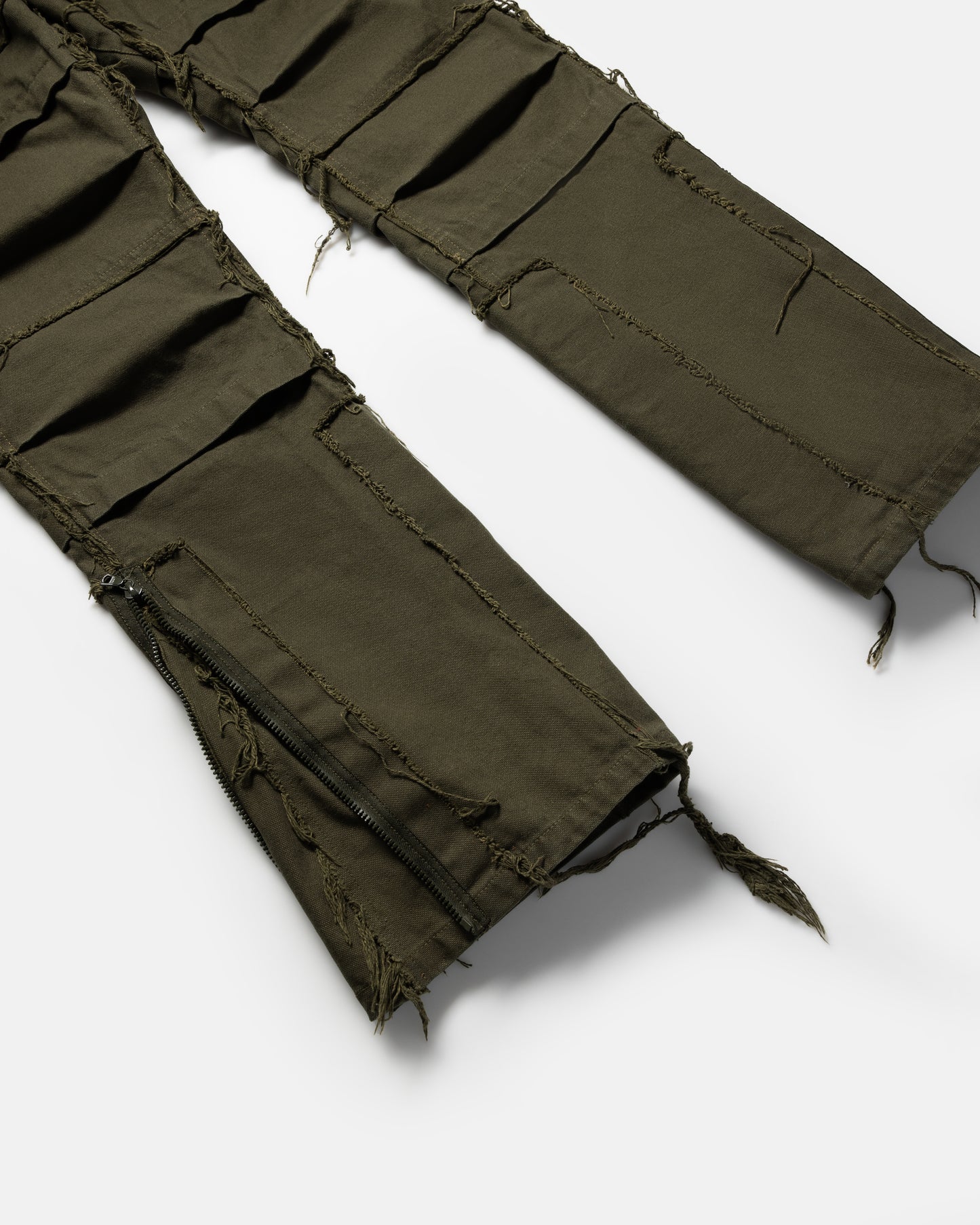 6 POCKET PHRAYED CARGO (OLIVE)