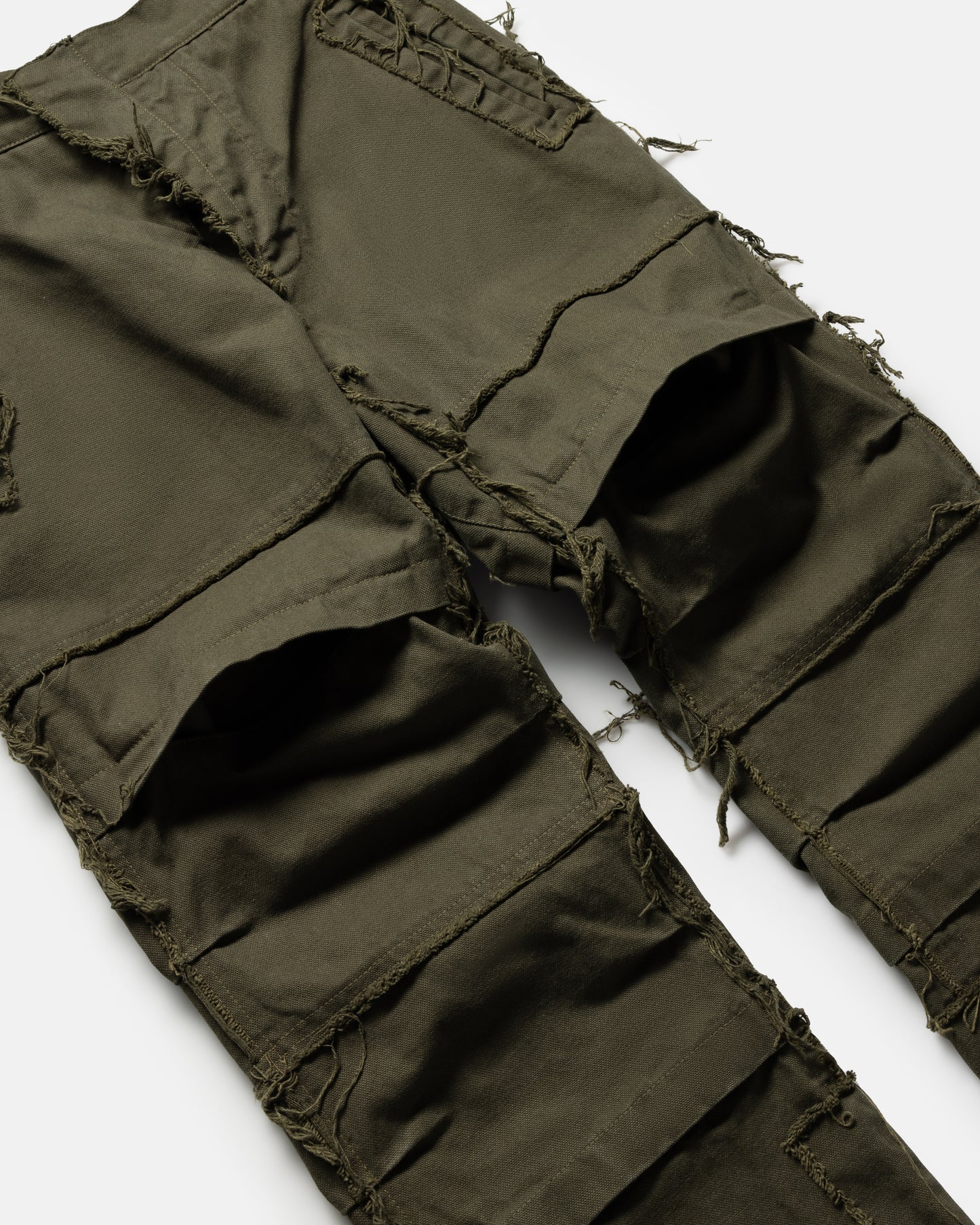 6 POCKET PHRAYED CARGO (OLIVE)