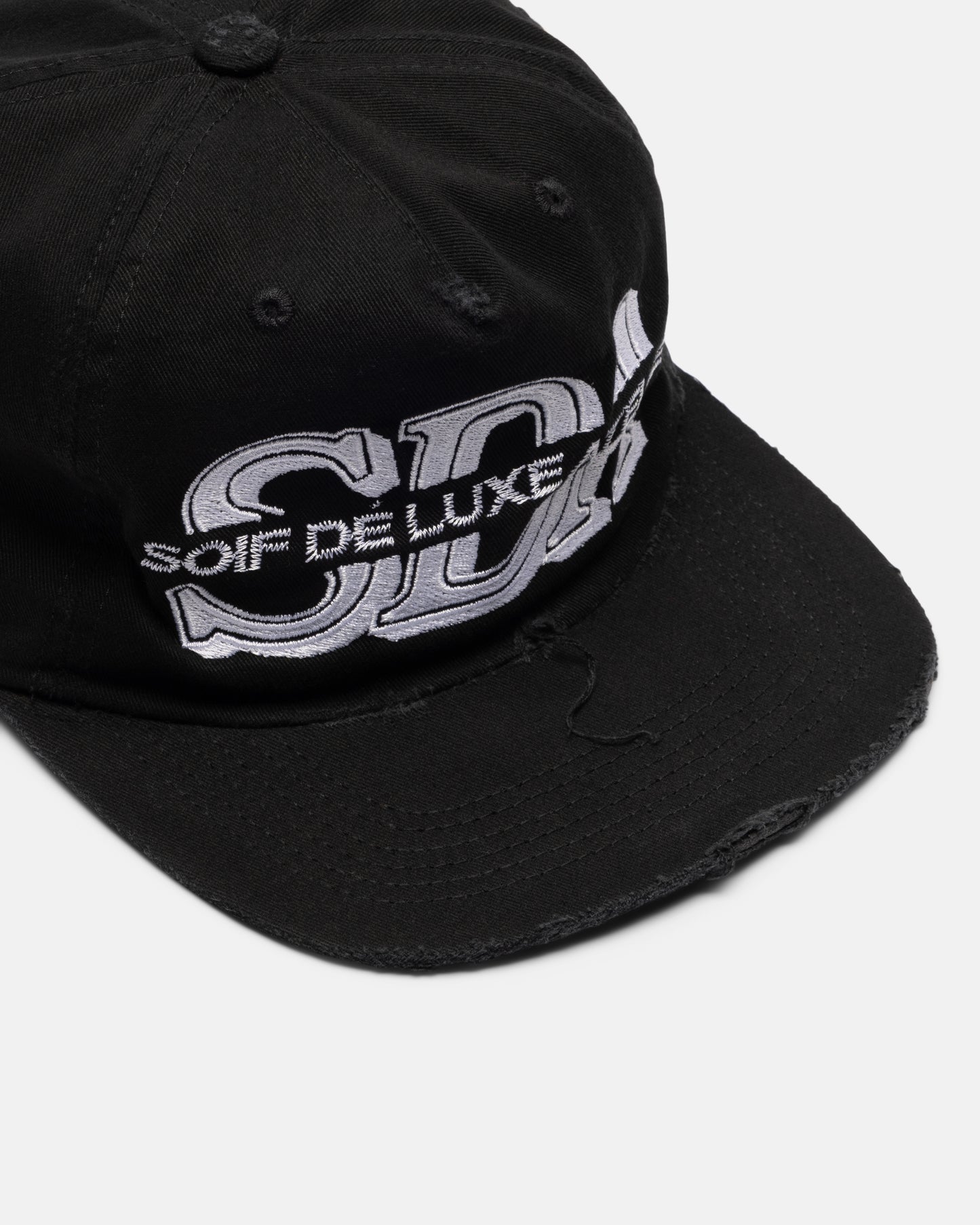 S.D.A 5 PANEL CAP (VINTAGE BLACK)