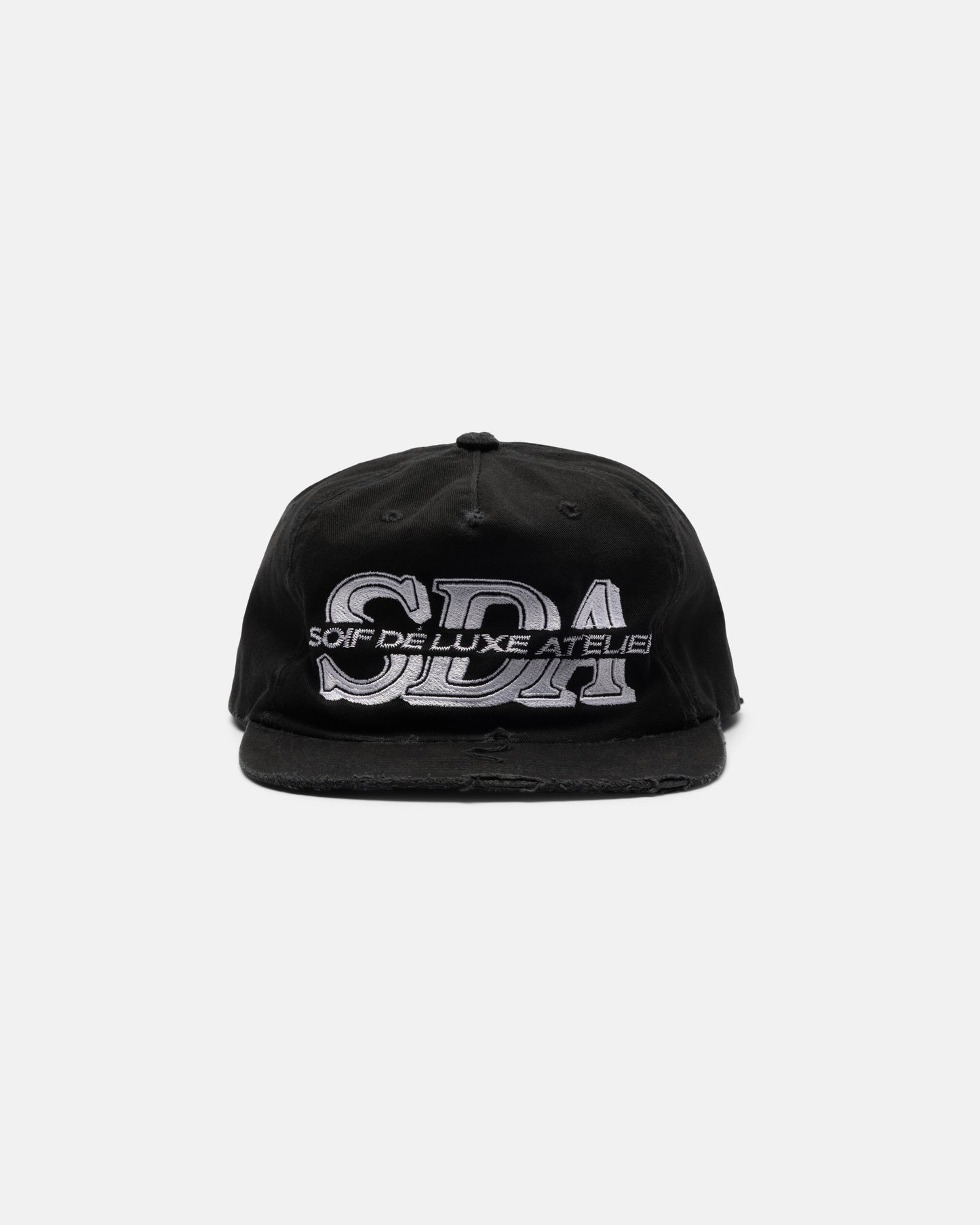 S.D.A 5 PANEL CAP (VINTAGE BLACK)