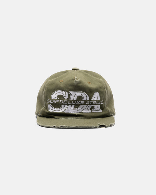 S.D.A 5 PANEL CAP (MILITARY OLIVE)