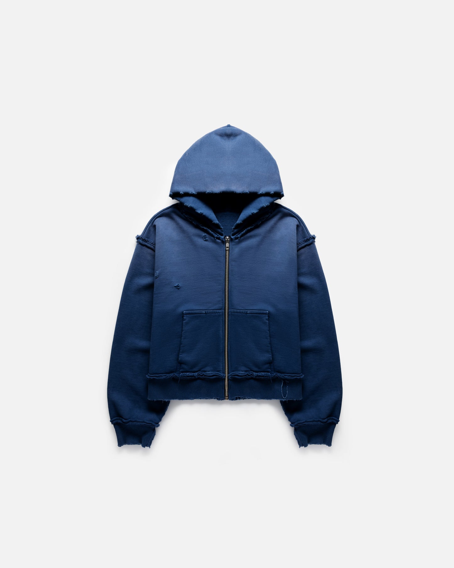 JUMBO CRASH ZIP HOODIE (VINTAGE NAVY)