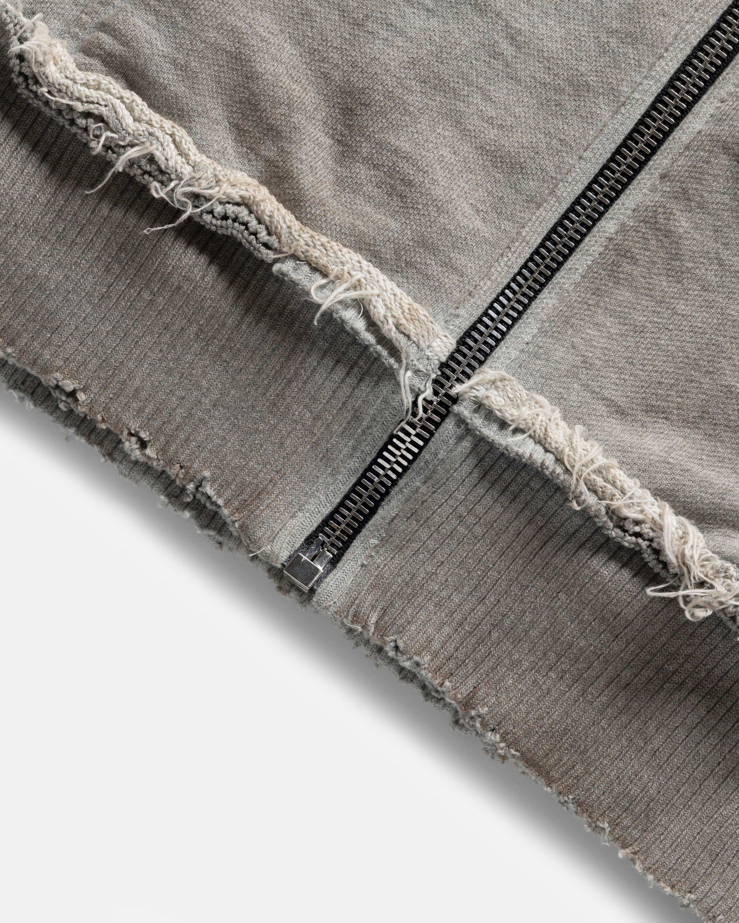 JUMBO CRASH ZIP HOODIE (HEATHER GREY)